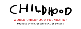 World Childhood Foundation logo black