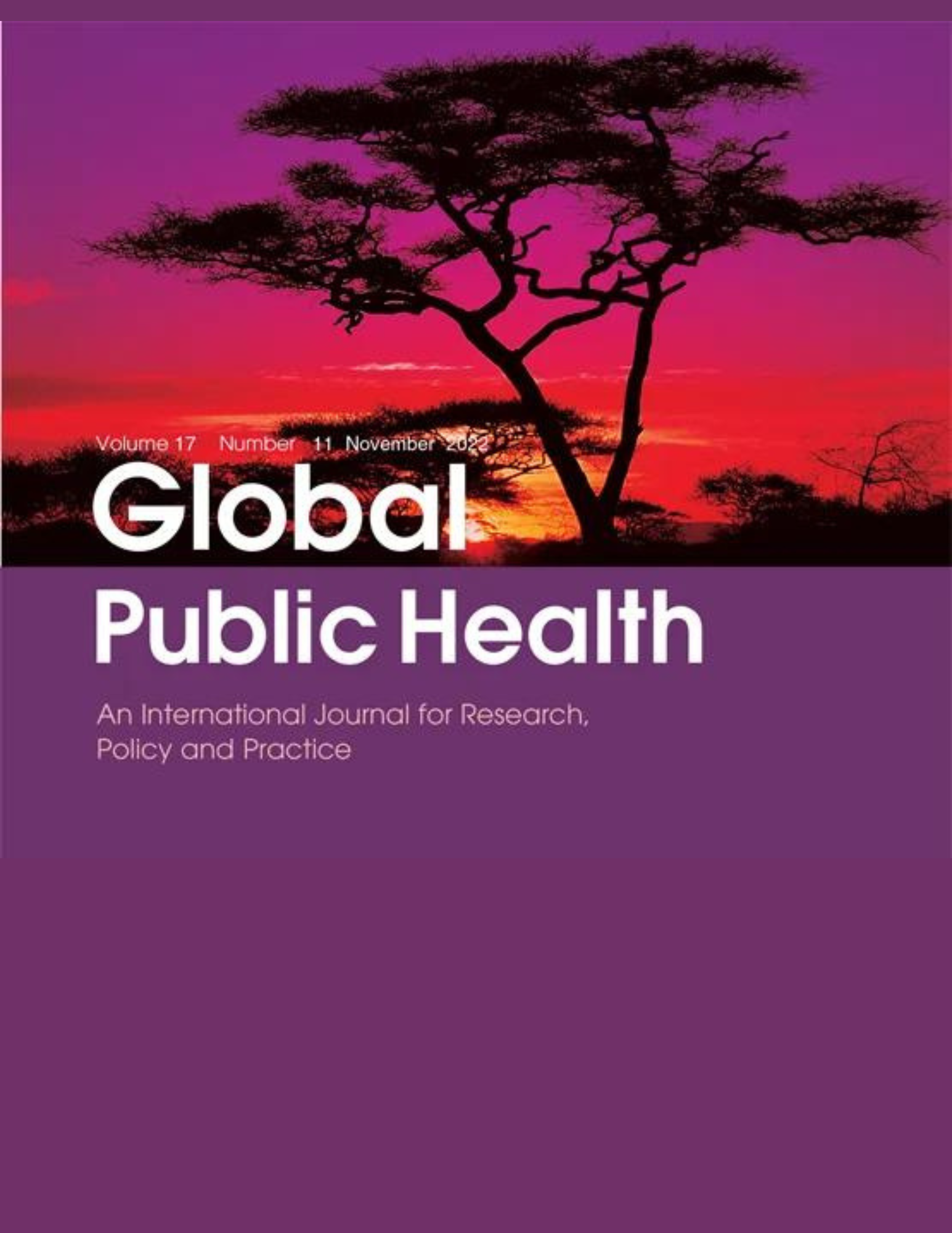 Global public health journal