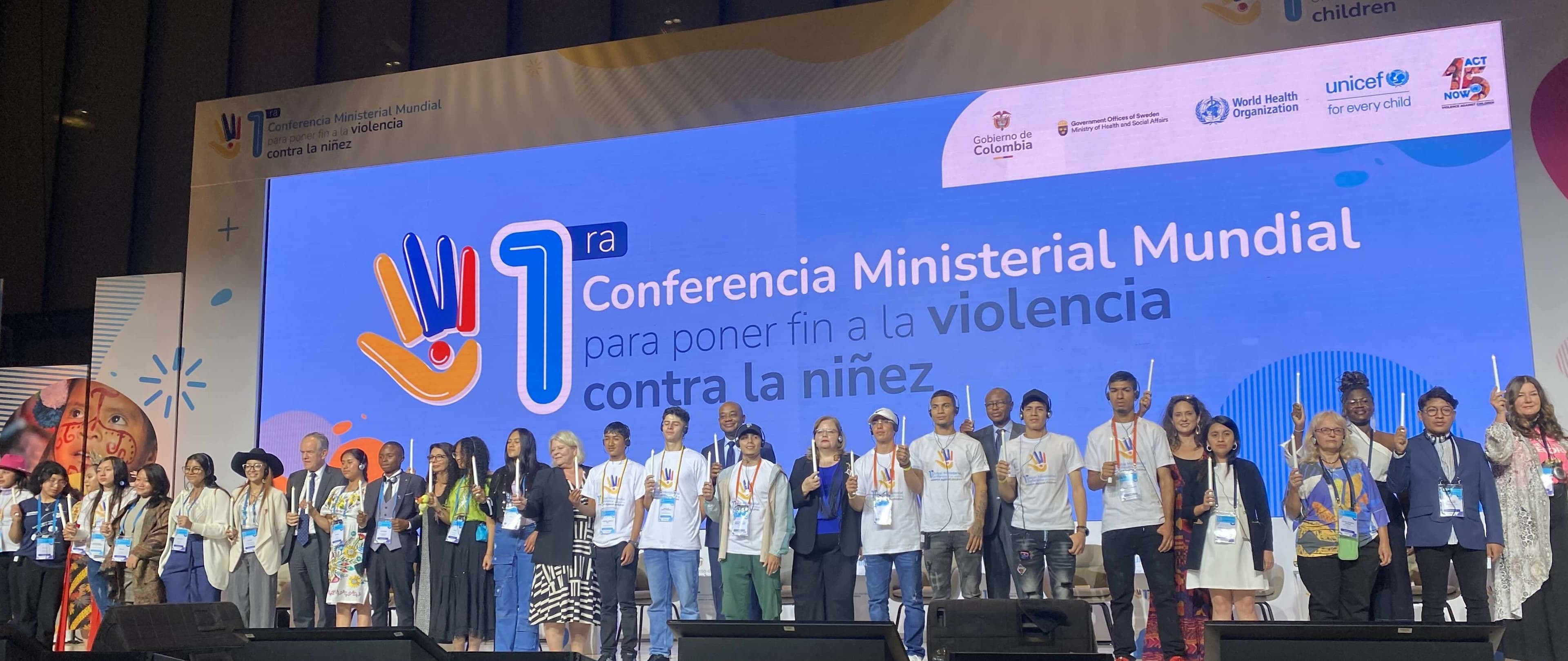 Survivors on stage