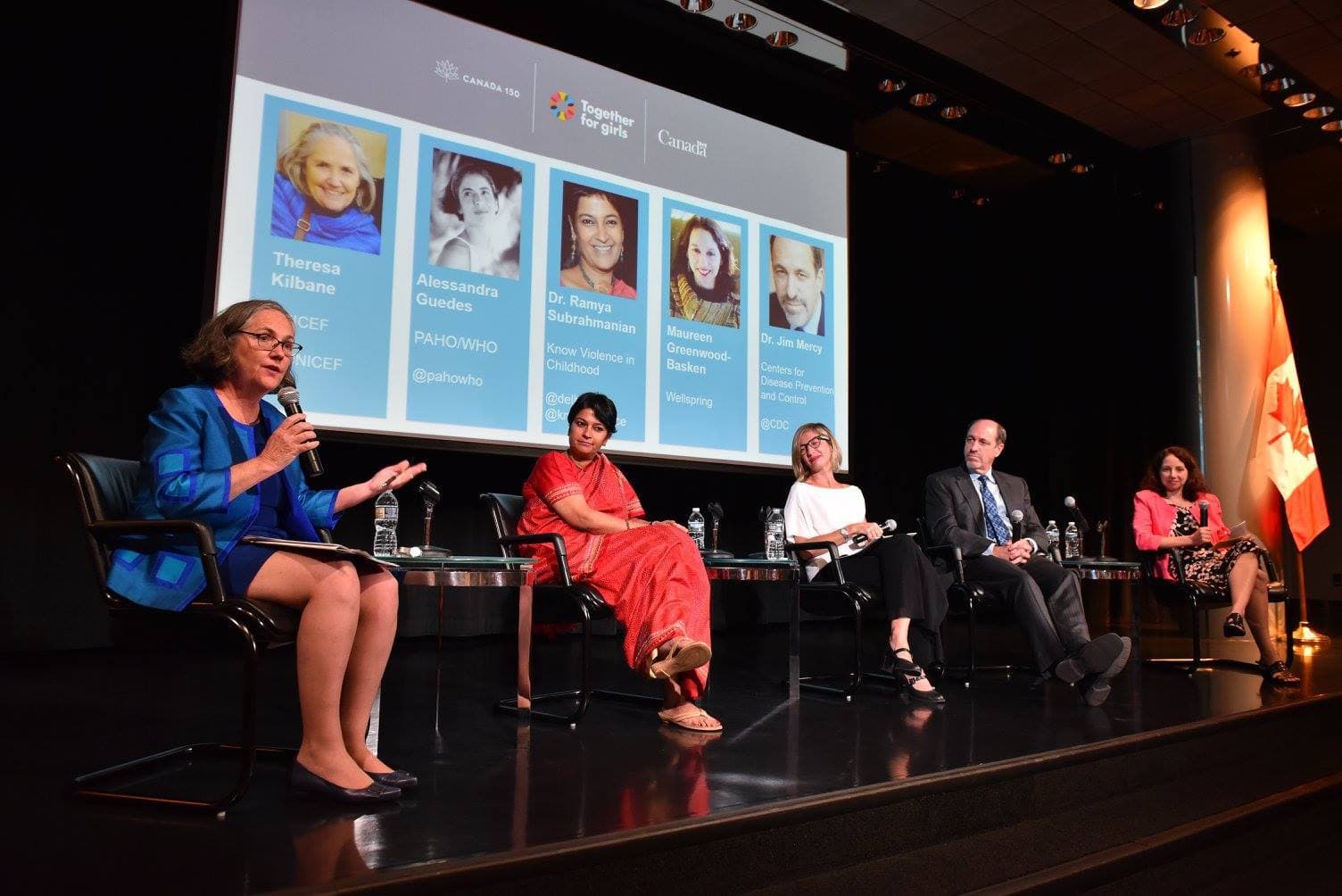 A photo from the panel 'Making the case'