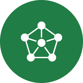 Cross sector icon