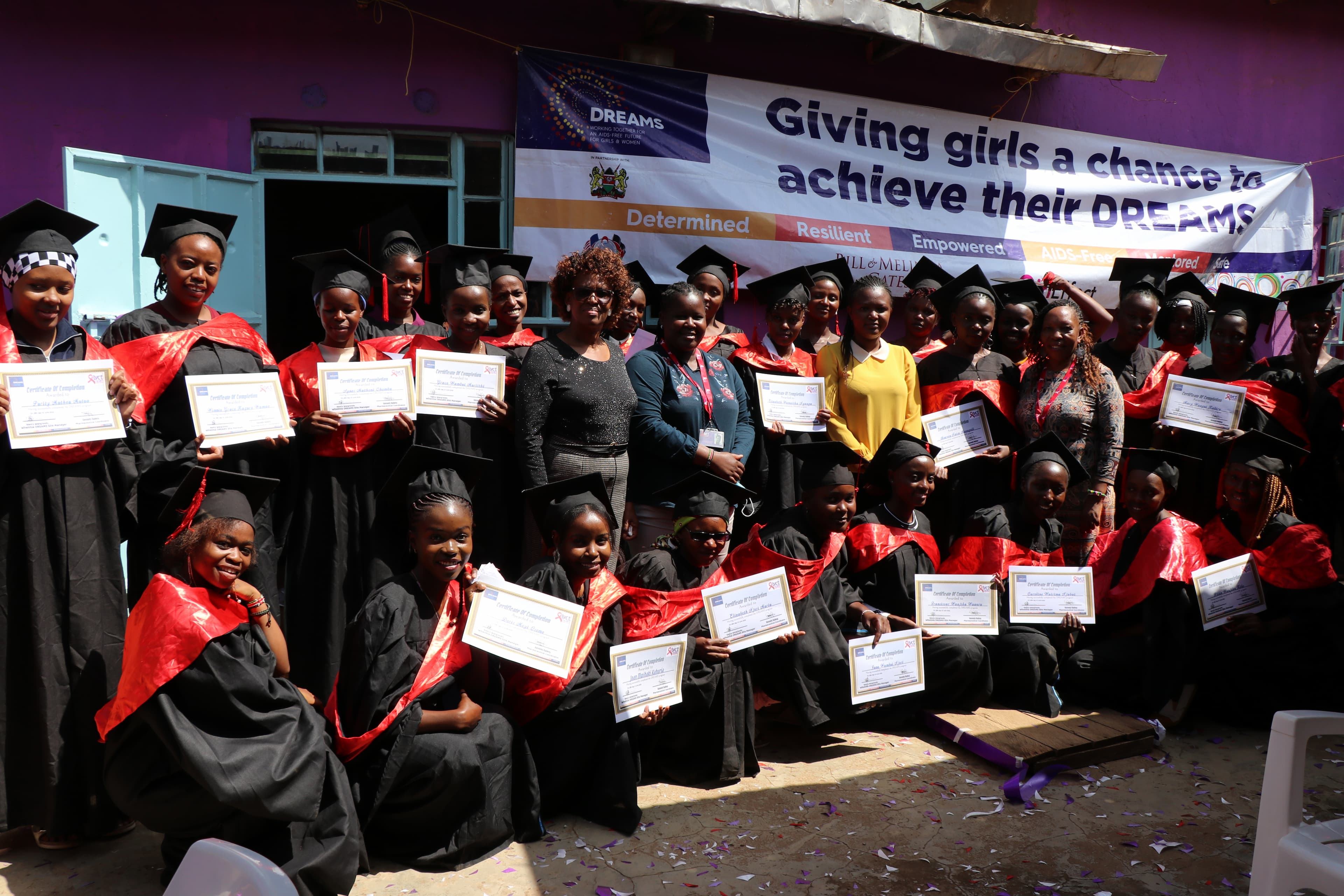 DREAMS LVCT Kenya graduation