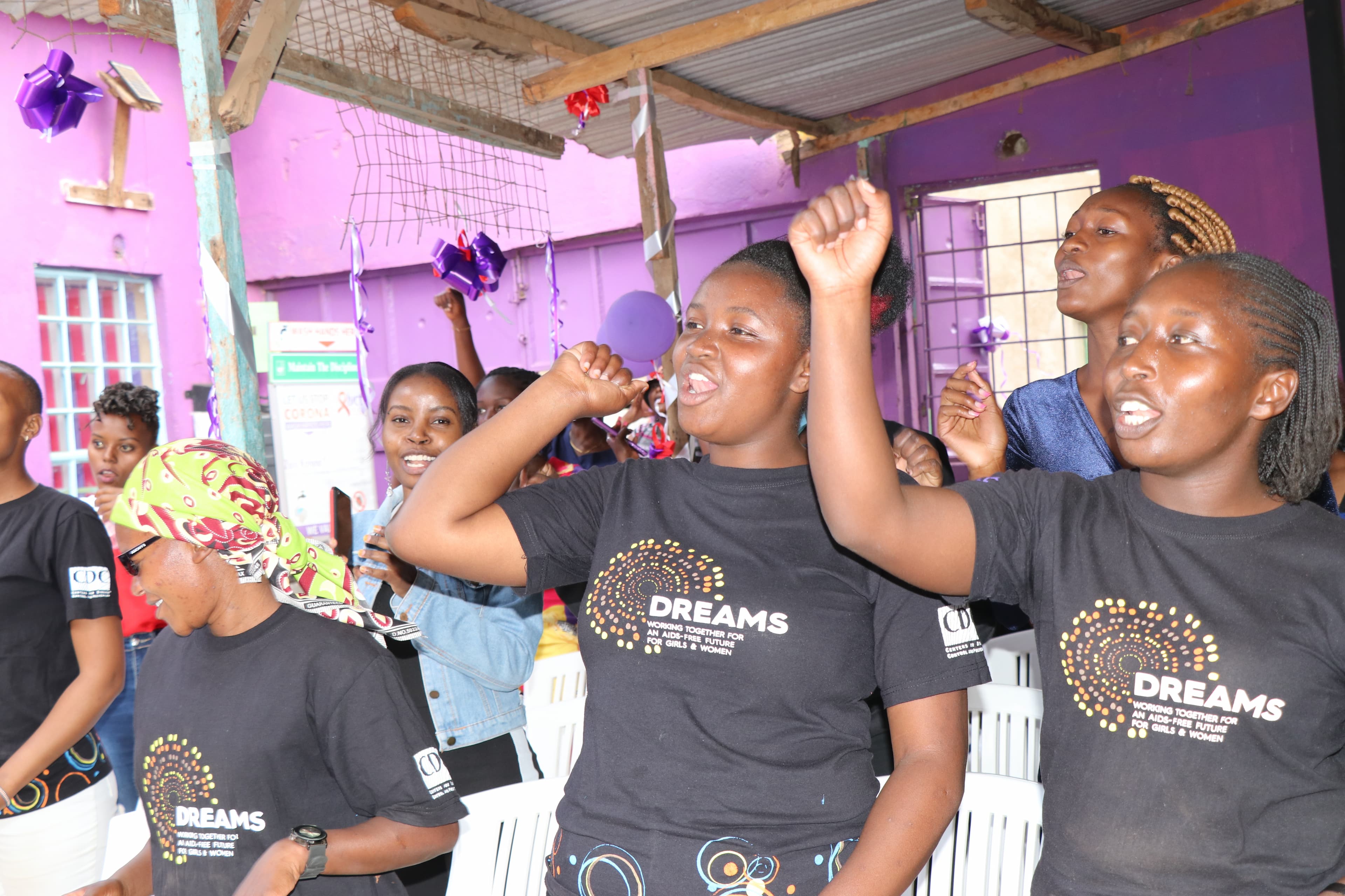 DREAMS LVCT Kenya group girls