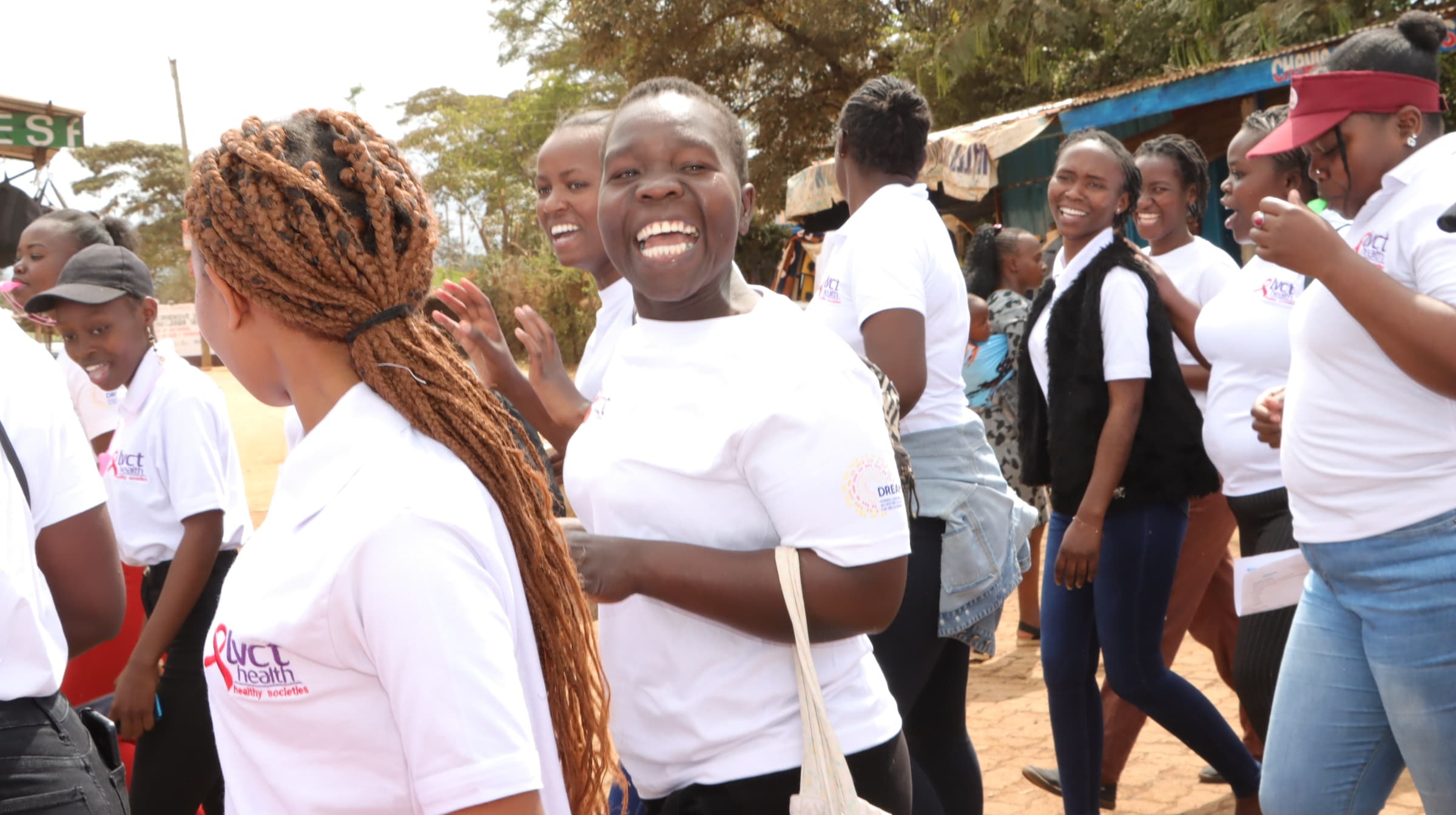 DREAMS LVCT Kenya marching