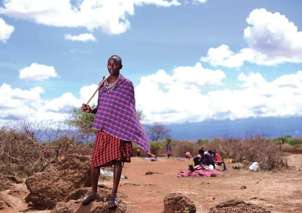 Dougie Maasai Moran PEPFAR KENYA