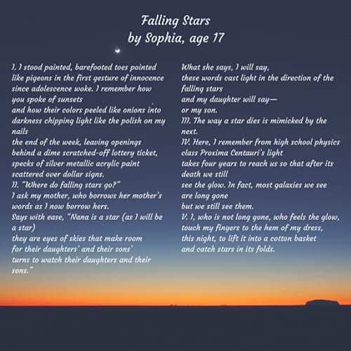 Falling Stars by Sophia