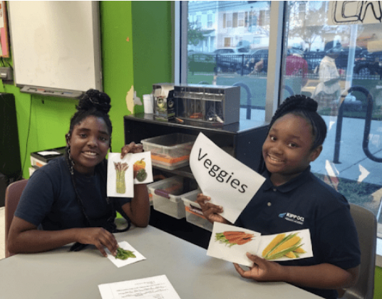 Girls Health Ed nutrition workshop