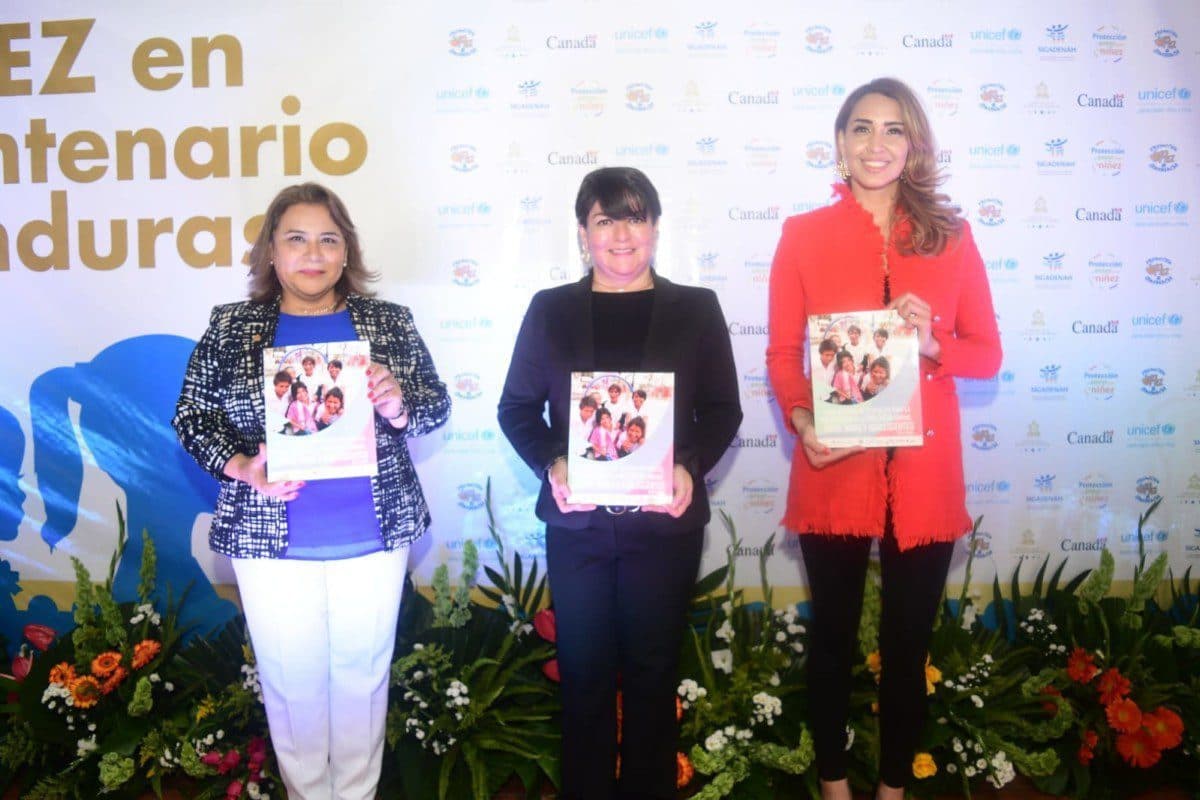 Honduras national action plan launch 2021 UNICEF