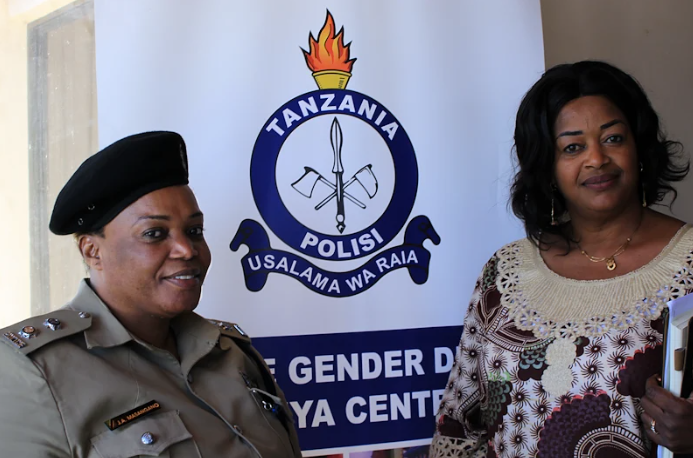 Janet Agrey Masangano and Mary Gumba