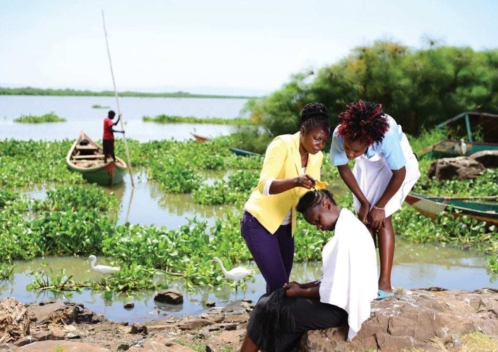 Ruth Hairdresser PEPFAR KENYA