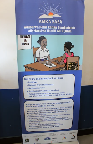 Police gender desk in Mbeya, Tanzania