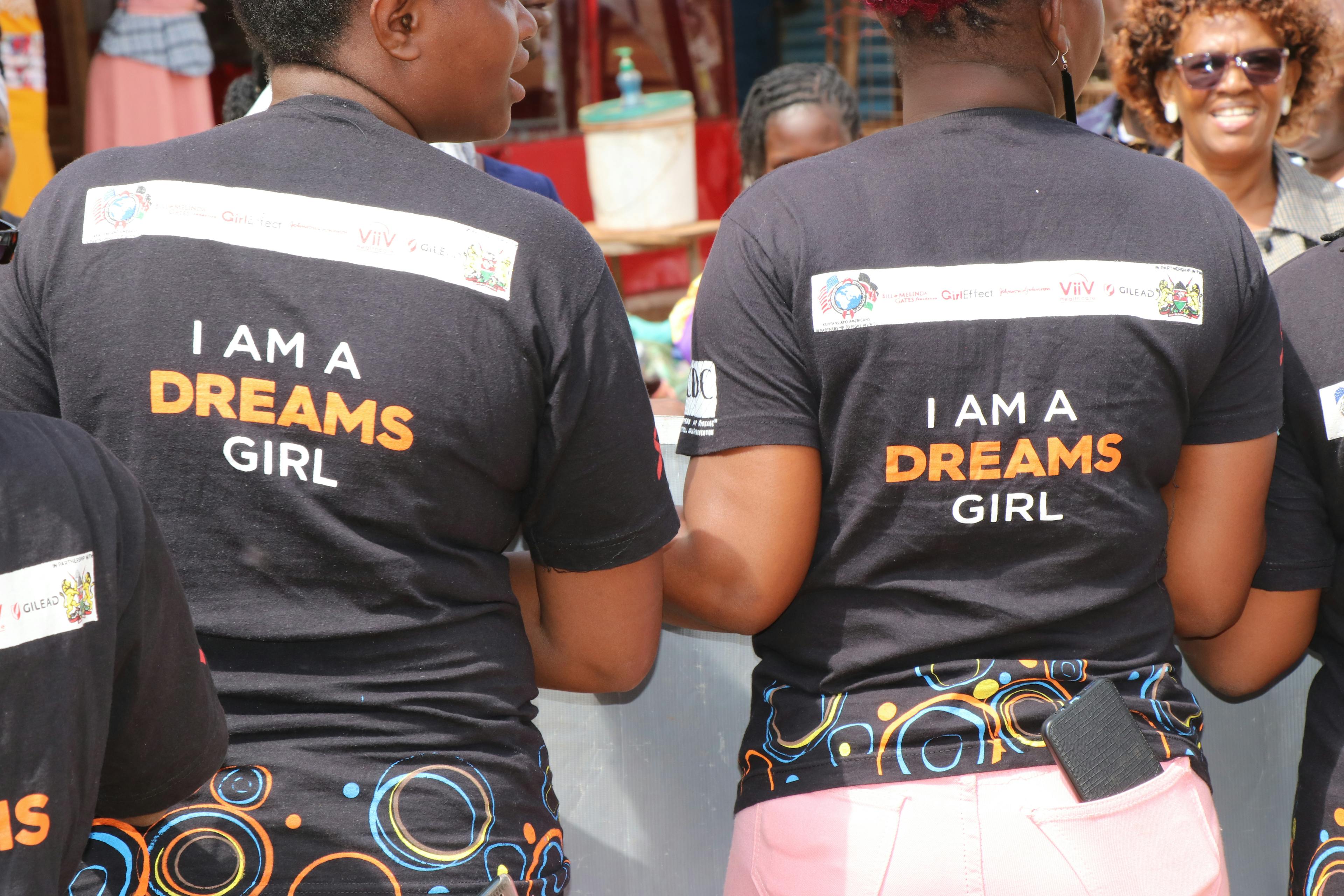 DREAMS girls LVCT Kenya