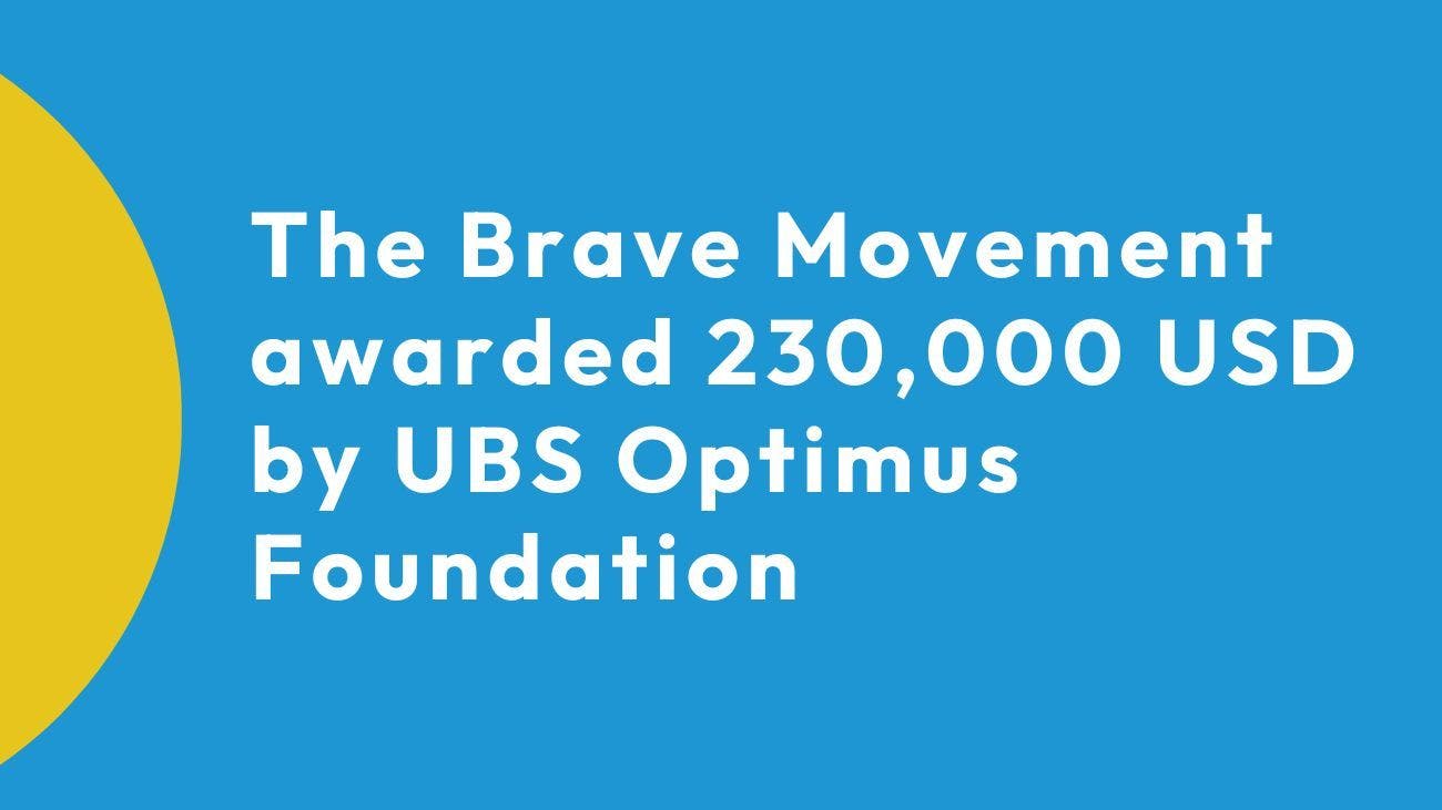 UBS Optimus Foundation Brave Grant 2024