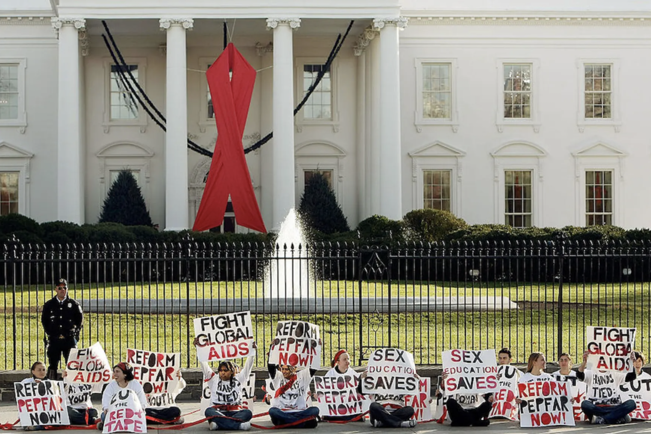 AIDS PEPFAR activists