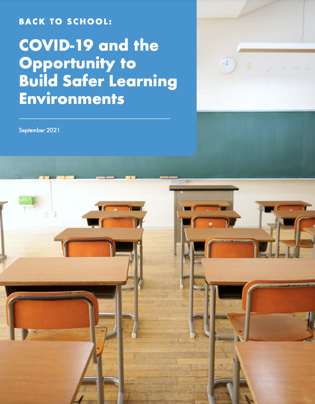 COVID-19 and the Opportunity to Build Safer Learning Environments