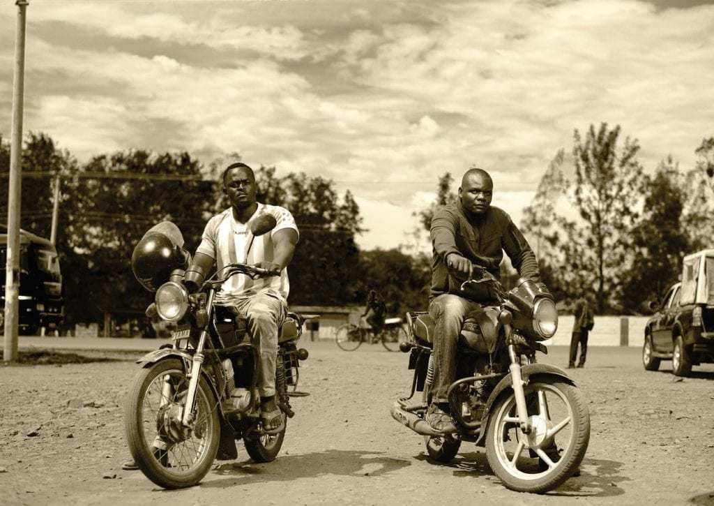 Carlos Benard Motorbike Boda Boda Operators PEPFAR KENYA