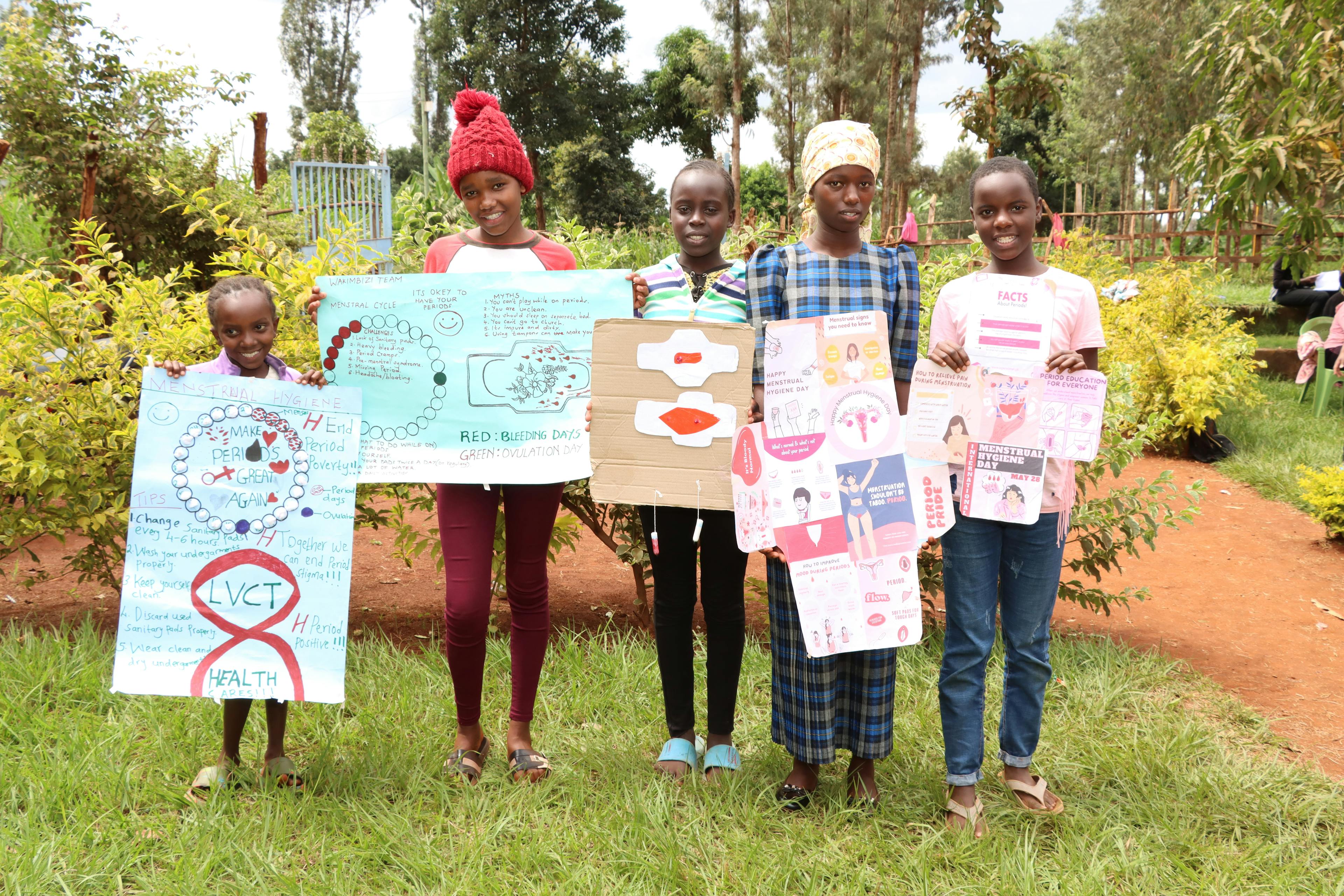 DREAMS LVCT Kenya menstrual class