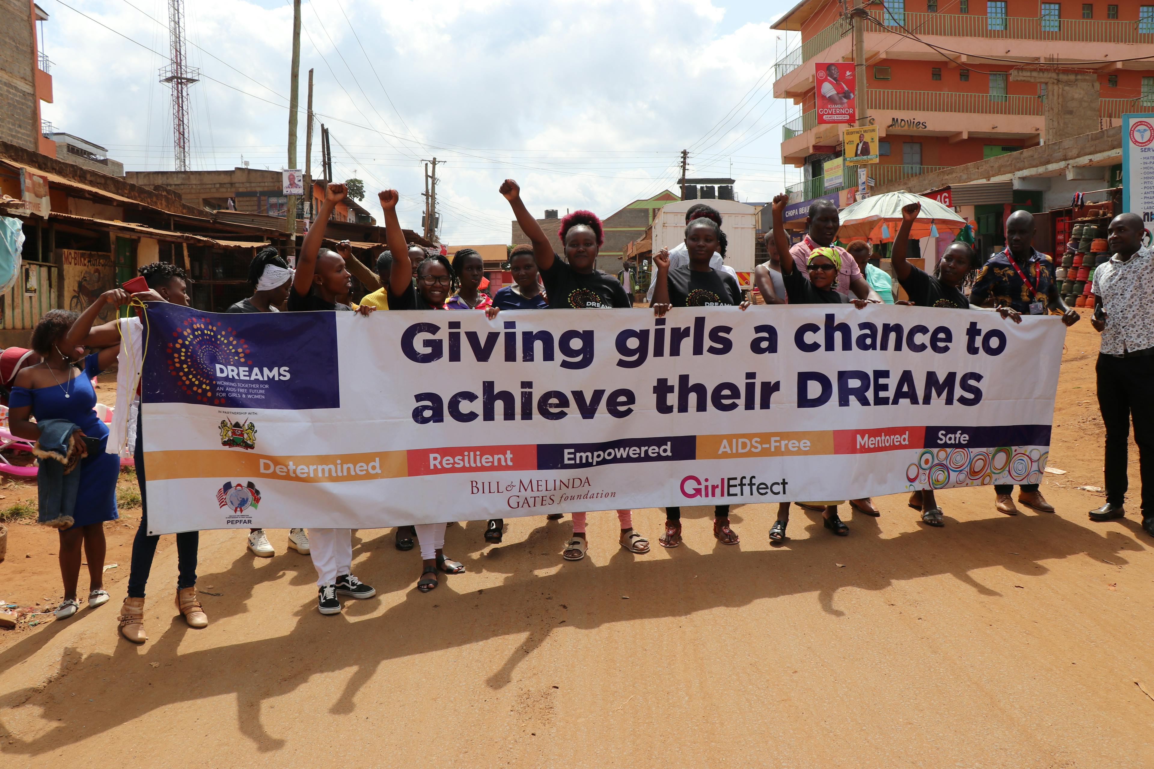 LVCT DREAMS Kenya march
