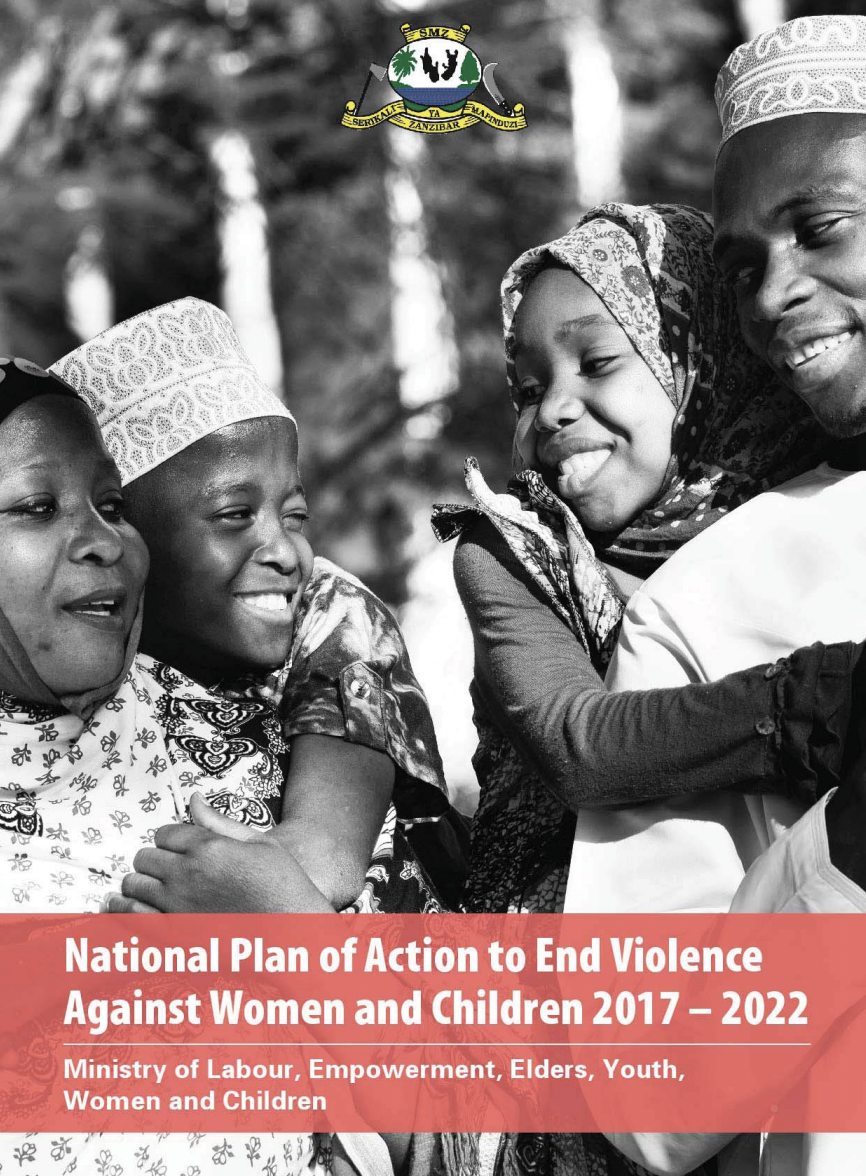 National Plan of Action to end violence against women and children 2017-2022, Zanzibar