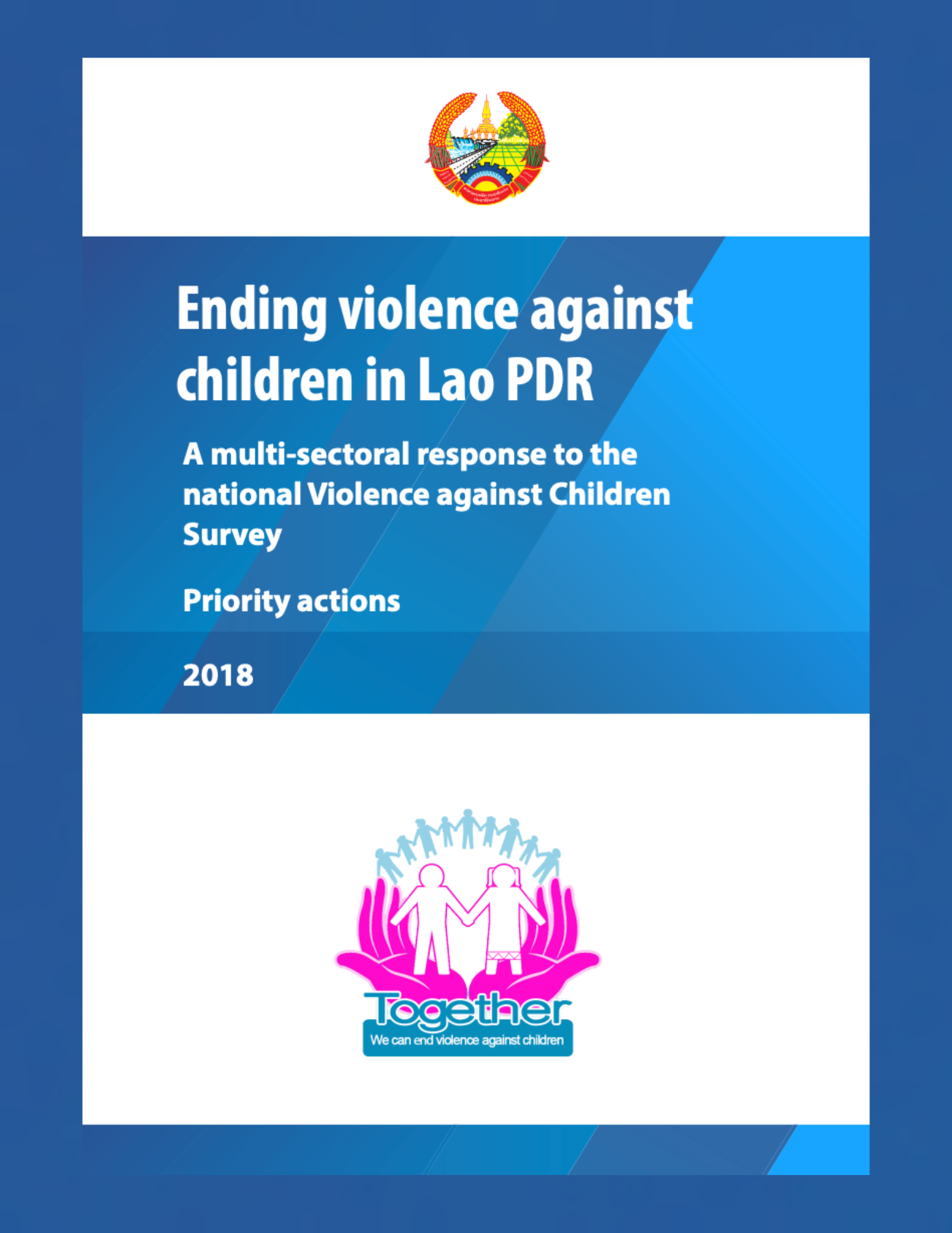 Priority actions ending VAC in Lao PDR 2018