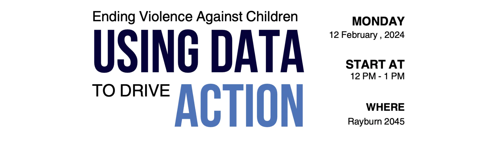using data to drive action event Feb24