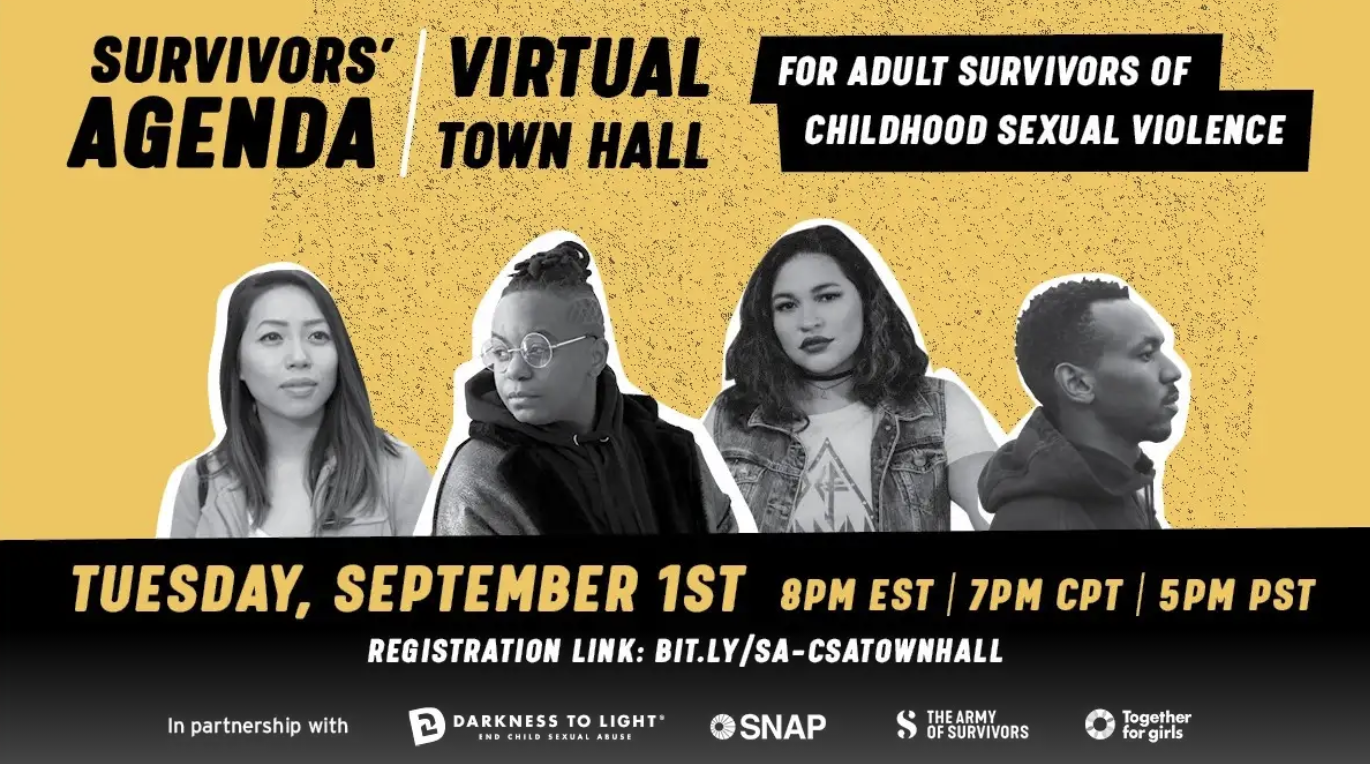 Survivors Agenda Virtual Town Hall