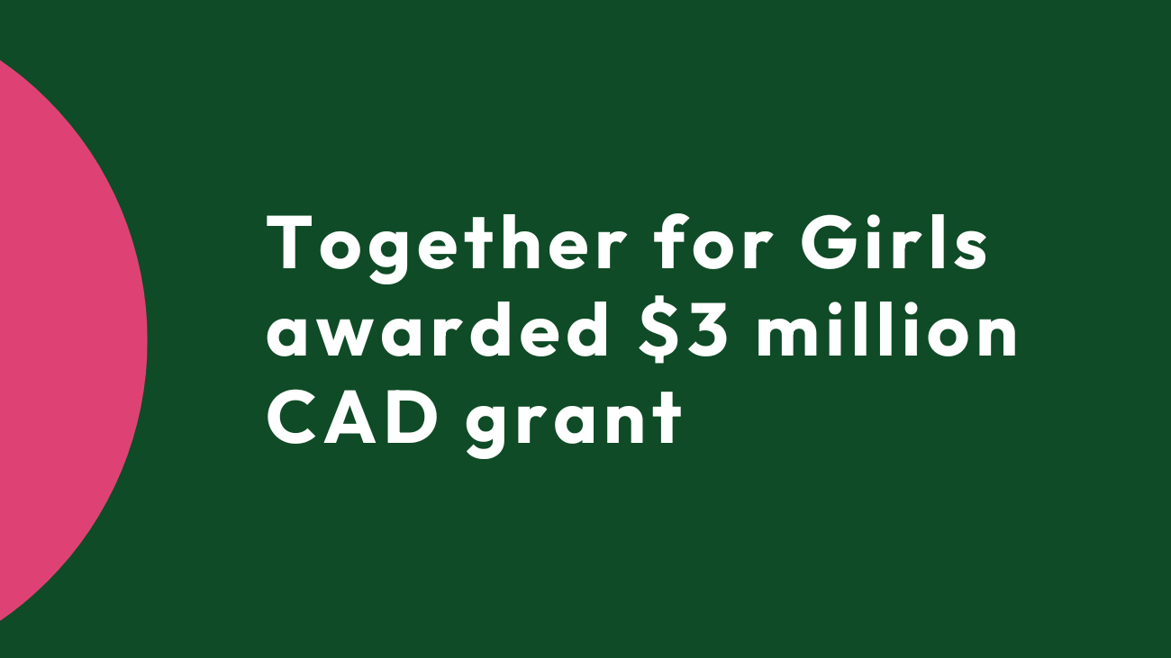 TfG awarded $3million CAD grant