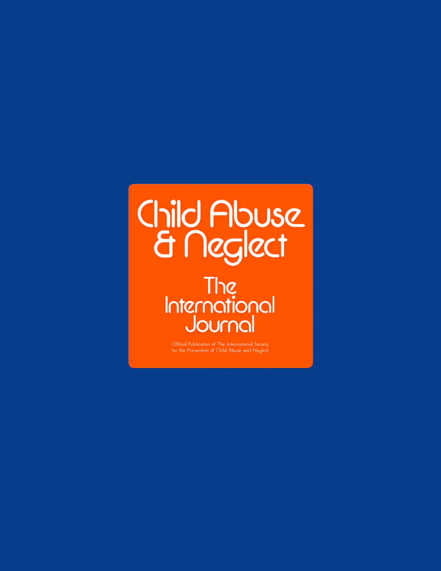 Child abuse neglect journal