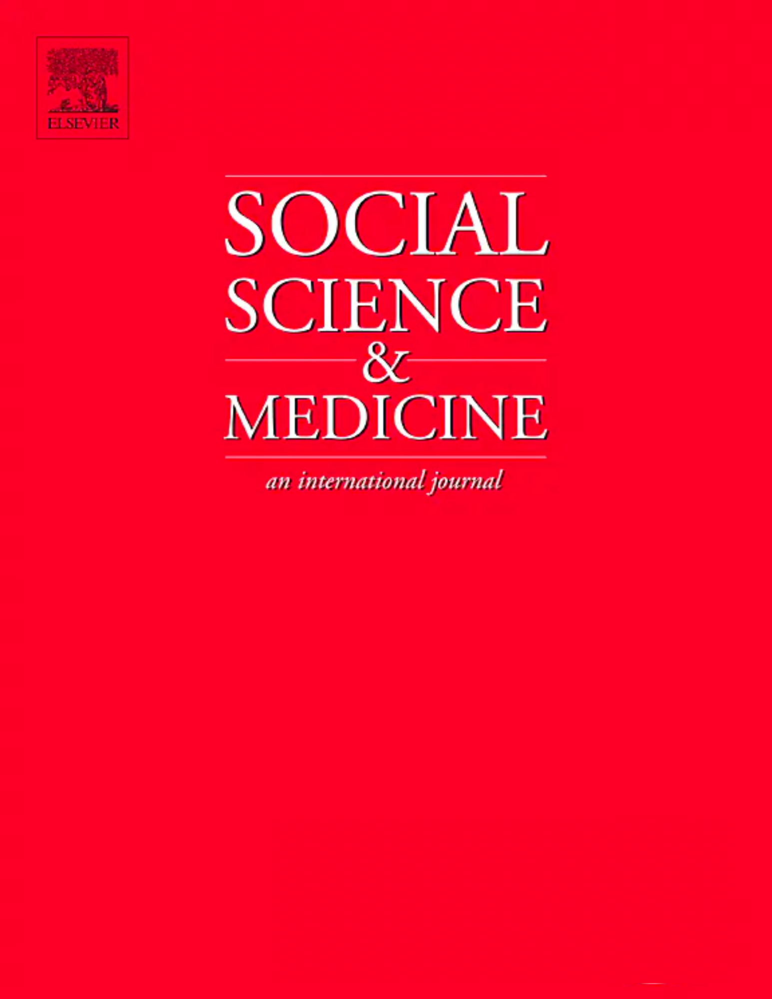 Social science and medicine